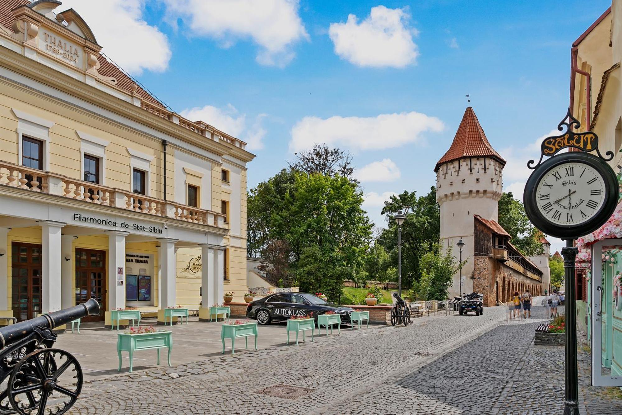 Gela'S Terrace Apartment Сібіу Екстер'єр фото